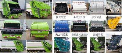 Juchen Ace Car HNY5040ZYSE5 Compressed garbage truck