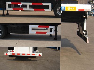 CIMC ZJV9400TPTH Flat semi-trailer