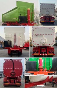 Xitai brand automobile LGT9400GFLZ Medium density powder material transportation semi-trailer