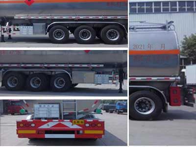 Cheng Liwei  CLW9408GYYLV Aluminum alloy oil transport semi-trailer