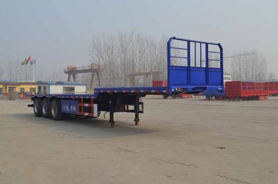 Guangtongda brand automobiles JKQ9402P Flat semi-trailer