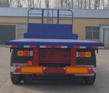 Guangtongda brand automobiles JKQ9402P Flat semi-trailer