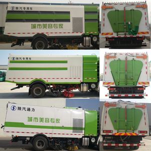 Shaanxi Automobile Tongli brand STL5161TXS Washing and sweeping vehicle