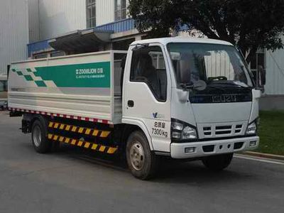 Zhonglian Automobile ZLJ5070CTYQLE4 Barrel garbage transport vehicle