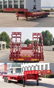 Yuqian Tong  HQJ9401TDP Low flatbed semi-trailer