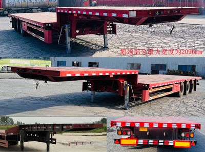 Yuqian Tong  HQJ9401TDP Low flatbed semi-trailer