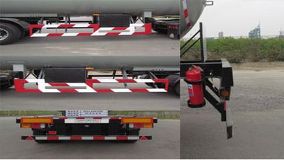 Wanxin Xinhao brand automobiles WXH9401GYQ Semi trailer for liquefied gas transportation