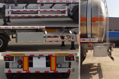 Xingyang  XYZ9401GRYB Aluminum alloy flammable liquid tank transport semi-trailer