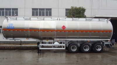 Xingyang  XYZ9401GRYB Aluminum alloy flammable liquid tank transport semi-trailer