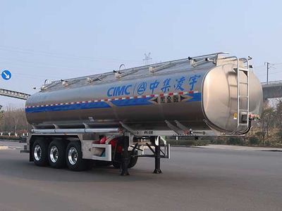 Lingyu  CLY9401GPG35 Ordinary liquid transport semi-trailer