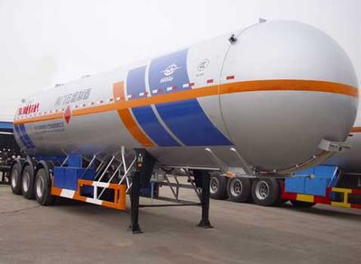 Hongtu  HT9409GYQD Semi trailer for liquefied gas transportation