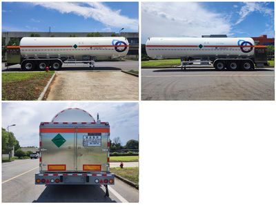 Wufeng  JXY9401GDY10 Low temperature liquid transport semi-trailer