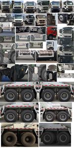 Tonghua  THT5316GJB13DA Concrete mixing transport vehicle