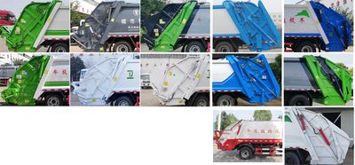 Yandi  SZD5160ZYSD5V Compressed garbage truck