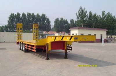 Lufeng  LST9340TDP Low flatbed transport semi-trailer