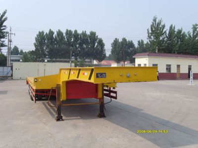 Lufeng  LST9340TDP Low flatbed transport semi-trailer