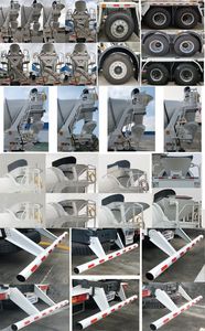 CIMC ZJV5315GJBJMYC Concrete mixing transport vehicle