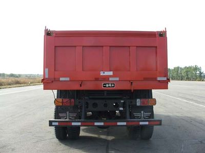 Jiefang Automobile CA3080P9K2 Flat head diesel dump truck