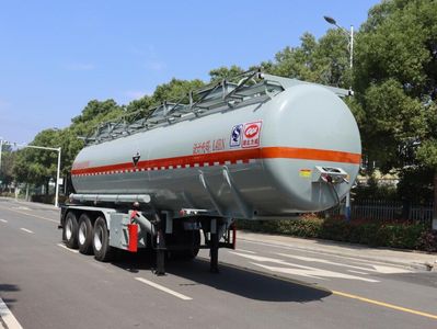 Zhongqi Liwei brand automobiles HLW9405GFWC Tank transport semi-trailer for corrosive substances