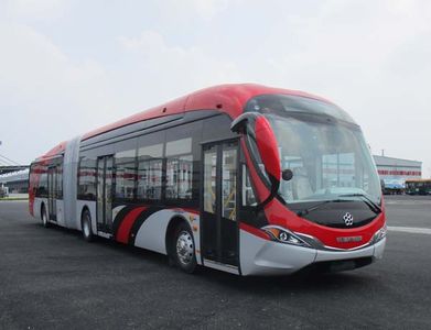 Guangtong Automobile CAT6180DRBEVT Pure electric articulated city buses