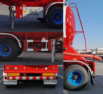 Shengrun  SKW9400GXHFD Lower ash semi-trailer