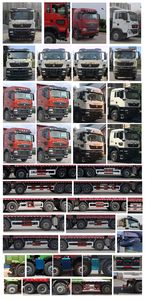 Haowo  ZZ5317ZLJV466GF1 garbage dump truck 