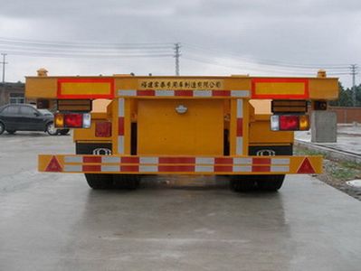 Changchunyu Chuangbai Automobile FCC9401TJZ Container transport semi-trailer