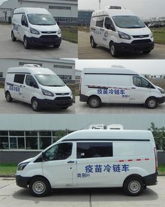 Jiangling Quanshun brand automobiles JX5046XLLMK6 Vaccine cold chain vehicle