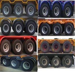 Zhongliang Baohua brand automobiles YDA9400TWY Transport semi-trailer of dangerous goods tank frame