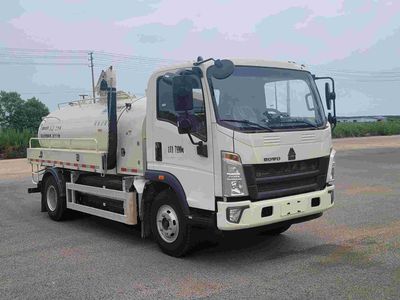 Haowo  ZZ5087GXEG3414Z180BEV Pure electric suction truck