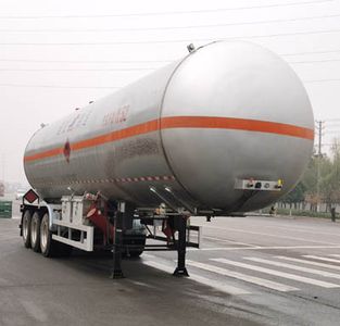 Jiancheng  JC9401GYQYDX Semi trailer for liquefied gas transportation