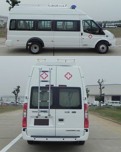 Jiangling Quanshun brand automobiles JX5049XJHMF23 ambulance