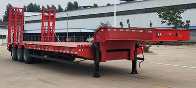 Chiheng Kyushu  CHV9403TDP Low flatbed semi-trailer