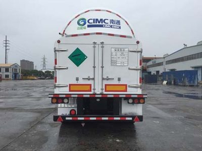 CIMC NTV9401GDYC Low temperature liquid transport semi-trailer