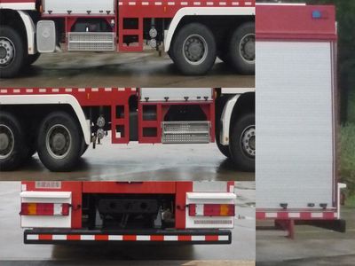 Yongqiang Olinbao  RY5272GXFSG120E Water tank fire truck