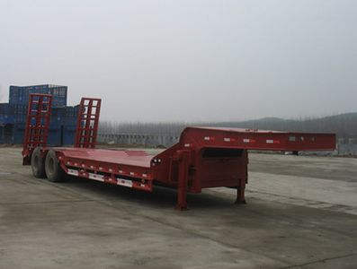 Chusheng CSC9330TDPLow flatbed semi-trailer