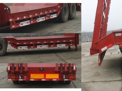 Chusheng  CSC9330TDP Low flatbed semi-trailer