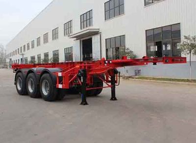 Wanqi Automobile CTD9402TWY Transport semi-trailer of dangerous goods tank frame