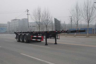 Baohuan HDS9400TGYHigh pressure gas long tube skeleton semi-trailer