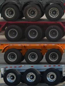 Ouman  HFV9403TJZA Aluminum alloy container transport semi-trailer