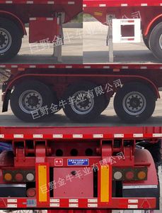 Xianghe brand automobile JJN9402ZZXP Flat dump semi-trailer