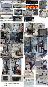 XCMG  XZS5318GJBEV7B Electric exchange type pure electric concrete mixing and transportation vehicle