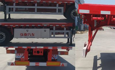 Hongya  GNT9400TPBE Flat transport semi-trailer