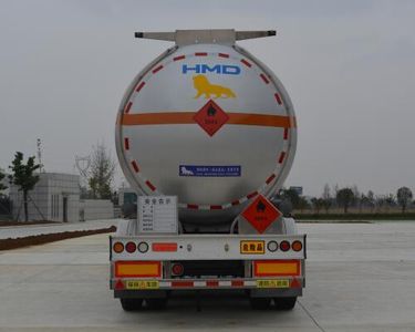 Ouman  HFV9405GRYA Aluminum alloy flammable liquid tank transport semi-trailer