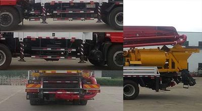 Yuelu  XJY5250THB Concrete pump truck