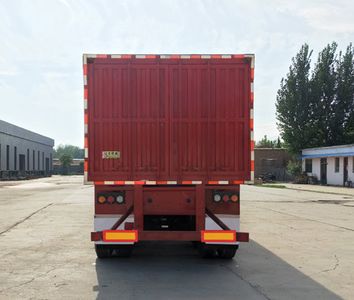 Huaxing Jiangshan brand automobiles SMW9401XXYZZX Box transport semi-trailer