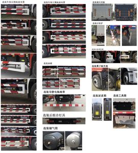 Shaanxi Automobile SX5169XYKLA501F1 Wing opening box car