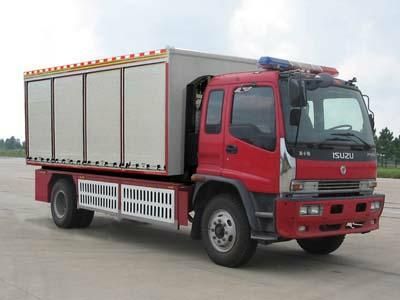 Tianhe  LLX5133TXFZX37L Self loading and unloading fire truck