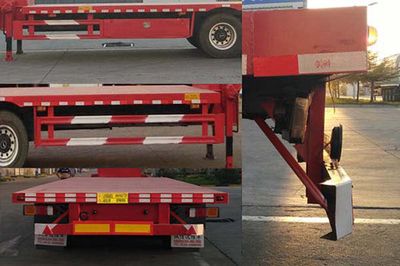 Chengxin Dapai Automobile MWH9401TDP Low flatbed semi-trailer