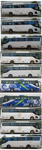 Chinese license plate cars TEG6110BEV05 Pure electric city buses